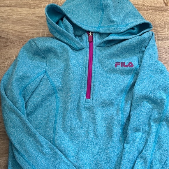 Fila Other - FILA Hooded Half-Zip Pullover